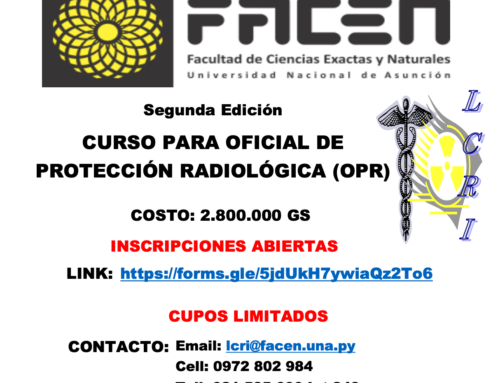 Curso para Oficial  en Protección Radiológica (OPR) Segunda Edición