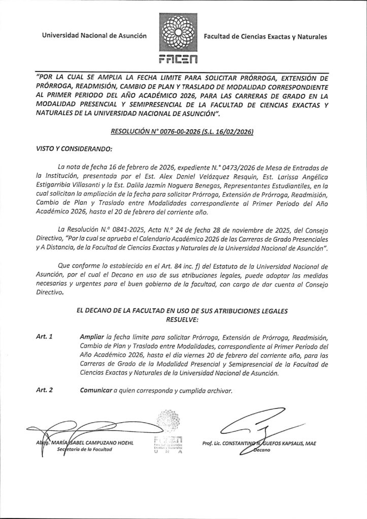 Se amplía la fecha límite para solicitar prórroga, extensión de ...